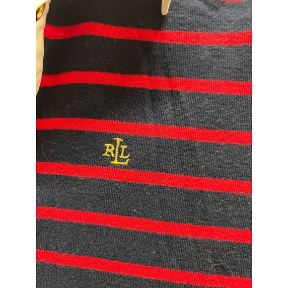 Ralph Lauren Blue with Ted Stripes size M Polo - Picture 3 of 12
